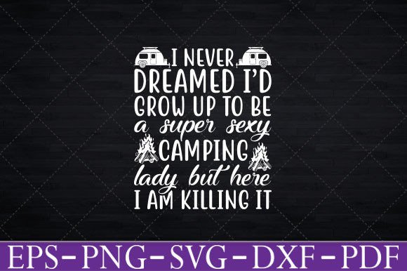 Camping Shirt Women Wife Camper RV Svg Graphics and Crafts Review