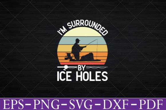 Funny Surrounded by Ice Holes T-Shirt Graphics and Crafts Review