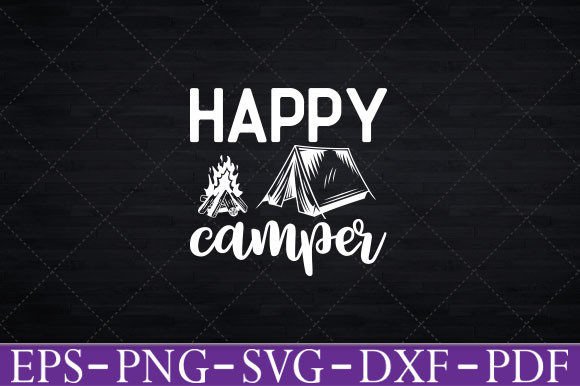 Happy Camper - Camping T-Shirt for Men Graphics and Crafts Review