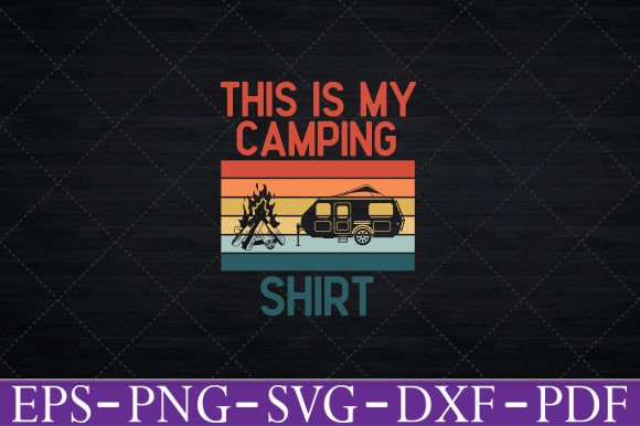 This Is My Camping Shirt Novelty Camper Graphics and Crafts Review